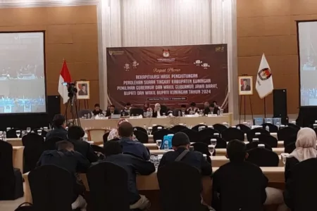 KPU Kuningan Tetapkan Dian Rachmat-Tuti Andriani Pemenang Pilkada 2024 dengan Selisih Tipis KPU Kuningan Tetapkan Dian Rachmat-Tuti Andriani Pemenang Pilkada 2024