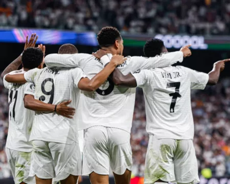 Real Madrid Tundukkan Atalanta 3-2, Trio Lini Depan Madrid On Fire Real Madrid