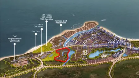 Ilustrasi Proyek Pantai Indah Kapuk 2