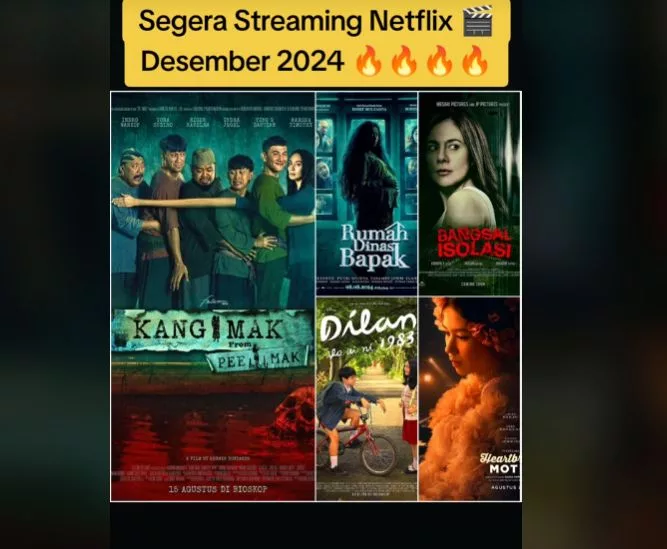 Segera Streaming di Netflix: Desember 2024