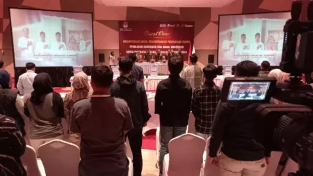 KPU Kota Tasikmalaya Gelar Rapat Pleno Terbuka Rekapitulasi Hasil Penghitungan Suara Pilkada 2024. KPU) Kota Tasikmalaya menggelar rapat pleno terbuka rekapitulasi hasil penghitungan perolehan suara Pemilihan Kepala Daerah (Pilkada) 2024