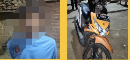 Sat Reskrim Polres Kuningan Meringkus AR, Tersangka Curanmor Sat Reskrim Polres Kuningan Meringkus AR, Tersangka Curanmor