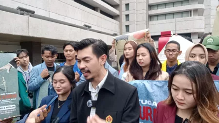 Membongkar Isu ‘Partai Coklat’: Solidaritas Mahasiswa untuk Polri di Tengah Fitnah Politik Koordinator Aliansi Mahasiswa Indonesia (AMI) Indrajidt Rai Garibaldi,