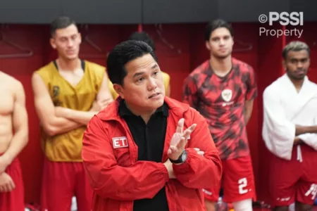 Erick Thohir: Lawan Filipina Wajib Menang Ketua Umum PSSI, Erick Thohir