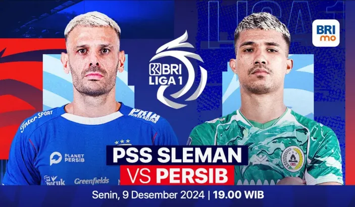 Link Live Streaming PSS Sleman vs Persib Bandung, Klik Disini