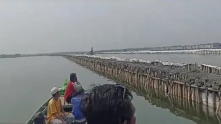 Pagar Laut di Perairan Paljaya Bekasi, Izin Belum Lengkap
