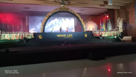 Pagelaran Wayang Ajen di Unpad Angkat Seni Tradisional dengan Sentuhan Modern Pagelaran Wayang Ajen yang digelar di Graha Sanusi Hardjadinata Universitas Padjadjaran