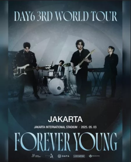 MY DAY, Siap-Siap! Penjualan Tiket Konser DAY6 di Jakarta Segera Dibuka! Cek Detailnya Konser Day6 (sumber: @mecimapro)