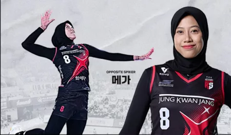 Laga GS Caltex vs Red Sparks, Intip Profil Megawati Hangestri Pertiwi! Megawati Hangestri Pertiwi (IG/red_sparks)