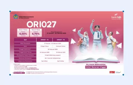 Bank BJB Tawarkan ORI027 Dengan Kupon Hingga 6,75 Persen Bank BJB Tawarkan ORI027 Dengan Kupon Hingga 6,75 Persen