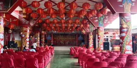 Vihara Dharma Loka Garut Siapkan 200 Lampion Sambut Tahun Baru Imlek Vihara Dharma Loka Kabupaten Garut Jelang Imlek 2025