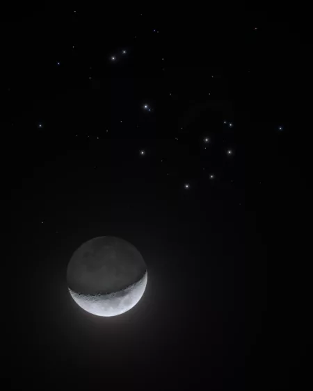 Mengamati Bulan dan Rasi Bintang Pleiades Malam ini 10 Januari 2025 Konjungsi Bulan dan Pleiades