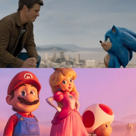 Film Sonic the Hedgehog vs Mario Bros, Mana yang Lebih Menarik? Sonic the Hedgehog vs Mario Bros (X/@SonicMovie)