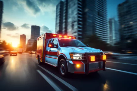 Legenda Ambulans Angker di Kota Bandung, Mitos atau Fakta? ilustrasi hantu ambulans (Freepik)