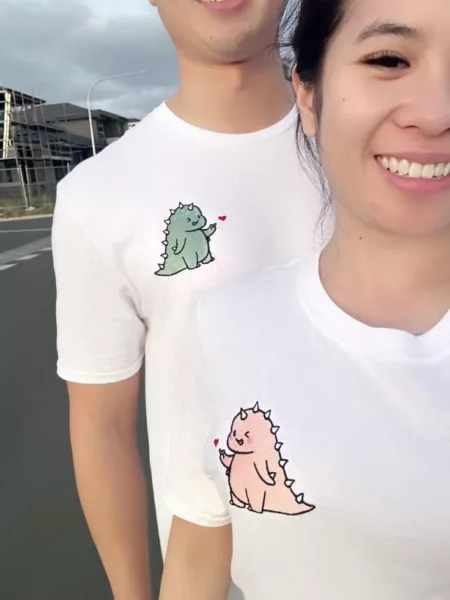 5 Rekomendasi Outfit Couple untuk Valentine Days! Ilustrasi Outfit Couple Valentine Day (Pinterest)