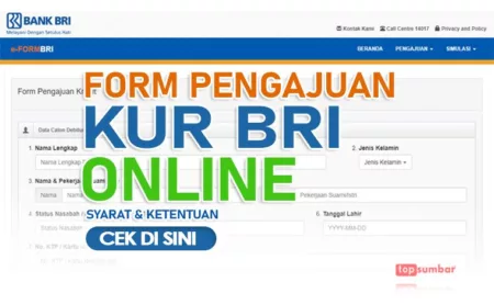 KUR BRI 2025 Baru Dibuka! Berikut Syarat dan Cara Pengajuannya KUR BRI 2025 Baru Dibuka! Berikut Syarat dan Cara Pengajuannya