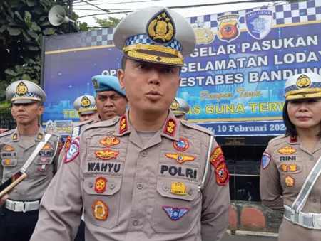Polrestabes Bandung Gelar Operasi Keselamatan Lodya 2025 Selama 14 Hari Kasatlantas Polrestabes Bandung, AKBP Wahyu Pristha Utama