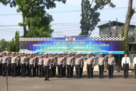 Polres Garut Gelar Operasi Keselamatan Lodaya 2025 untuk Tertib Lalu Lintas