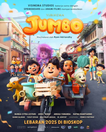 Berikut Ini Deretan Pengisi Film Jumbo, Tayang Lebaran Tahun Ini Hiatus Ngeband Ariel Noah Isi Suara film Animasi (@filmjumbo_id)