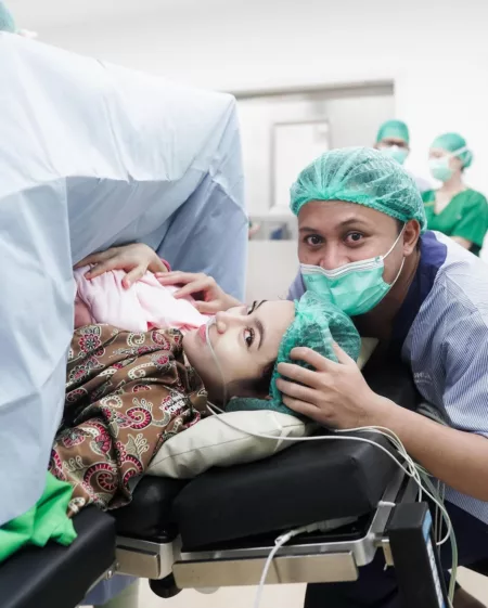 Mahalini Melahirkan Anak Pertama, Rizky Febian Umumkan Kabar Bahagia Mahalini Lahiran Anak Pertamanya Bersama Rizky Febian (@rizkyfbian)