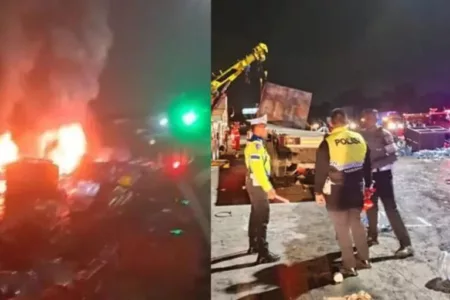 Truk Maut di Tol Ciawi, Sopir Resmi Jadi Tersangka Tragedi Kecelakaan Beruntun di Gerbang Tol Ciawi: 8 Orang Tewas