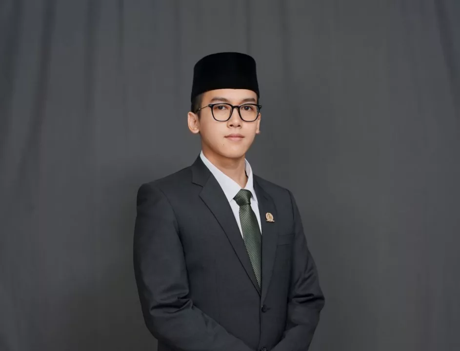 Anggota Fraksi PKB Kota Bandung dari DPRD Kota Bandung Muhammad Syahlevi Erwin Apandi