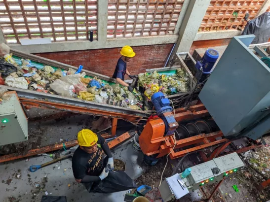 Ilustrasi Pengolahan Sampah menjadi RDF