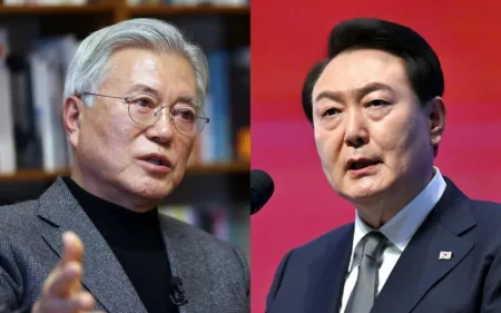 Mantan presiden Moon Jae In Kecewa Pernah Memilih Yoon Seok Yeol. Begini Alasannya! Opini Mantan Presiden Moon Jae In terhadap Yoon Seok Yeol. (AllKpop)