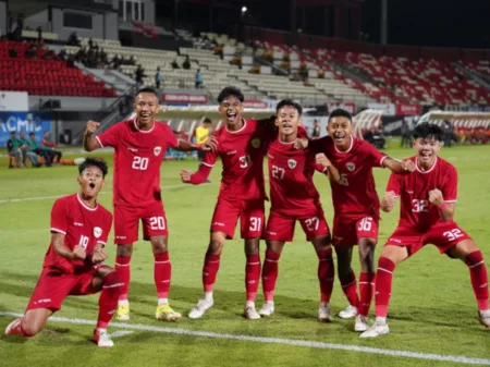 KeberhasilanTimnas Indonesia U-17 Lolos ke Piala Asia U-17 2025 Timnas Indonesia U-17 berhasil lolos ke Piala Asia U-17 2025