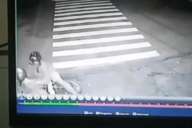 Aksi Begal di Cidadap Bandung, Pelaku Terekam CCTV