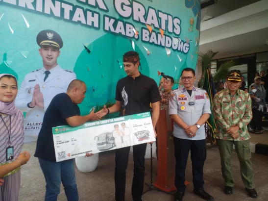 Dishub Kabupaten Bandung Fasilitasi Warga Pulang Kampung