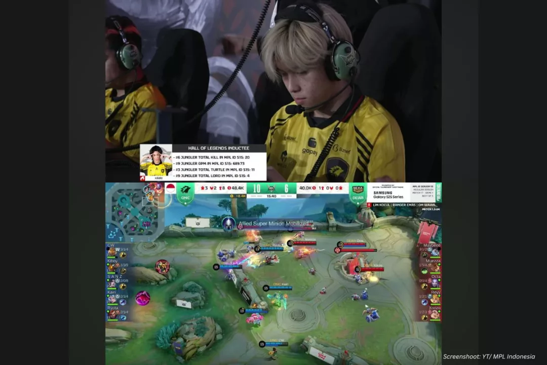 Hasil MPL ID S15 Week 3 Day 1: Kekompakan Terjalin, ONIC Esports Kalahkan Dewa United Esports