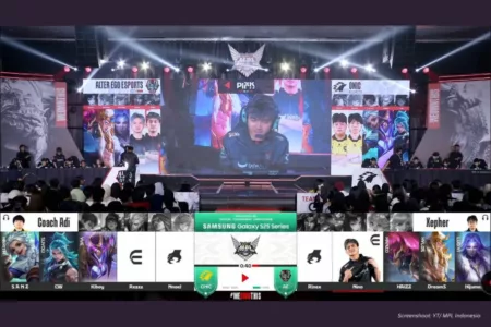 Hasil Pertandingan MPL ID S15 Week 1: Alter Ego Kalahkan ONIC Esports, Perpanjang Tren Kekalahan Landak Kuning Hasil Pertandingan MPL ID S15 Week 1: Alter Ego Kalahkan ONIC Esports, Perpanjang Tren Kekalahan Landak Kuning
