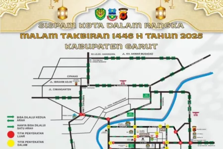 Garut Berlakukan Car Free Night Saat Takbiran, Ini Rutenya Garut Berlakukan Car Free Night Saat Takbiran