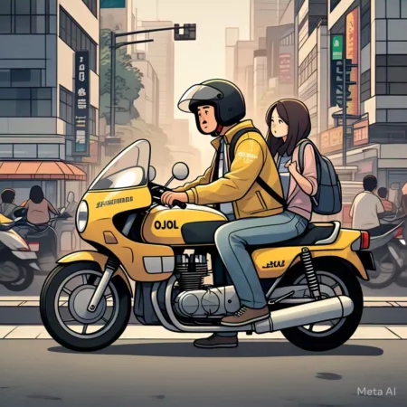 Ilustrasi Ojol