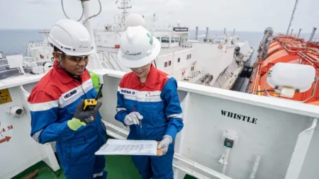 PGN Gunakan Baja Krakatau Steel Kembangkan Infrastruktur LNG di Cilegon Ilustrasi PT Perusahaan Gas Negara Tbk (PGN)