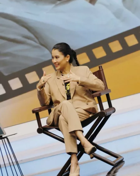 Ifan Seventeen Jadi Direktur PFN, Ini Respon Marcella Zalianty Ketua PARFI! Marcella Zalianty (IG/marcella.zalianty)