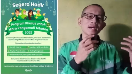 THR Ojol Grab 2025 Cair Jelang Lebaran, Driver Wajib Penuhi Kriteria Berikut ini THR Ojol Grab 2025 Cair Jelang Lebaran, Driver Wajib Penuhi Kriteria Berikut ini