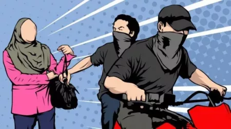 Dua Penjambret di Bandung Tertangkap Warga, Sempat Kejar-kejaran Ilustrasi Jambret