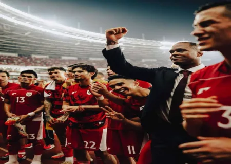 Patrick Kluivert Optimis Timnas Indonesia Bisa Menjaga Momentum Positif Patrick Kluivert optimis Timnas Indonesia mampu menjaga tren positif