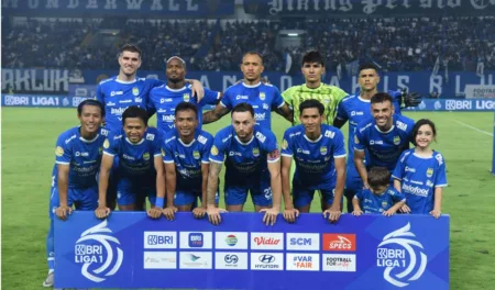 Persib Berhasil Kembali Ke Jalur Kemenangan, Begini Klasemen BRI Liga 1 Sementara Susunan Pemain Persib Bandung vs PSS Sleman