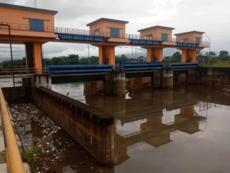TMA Bendungan Copong Fluktuatif, Warga Garut Diimbau Tetap Waspada Bendungan Copong