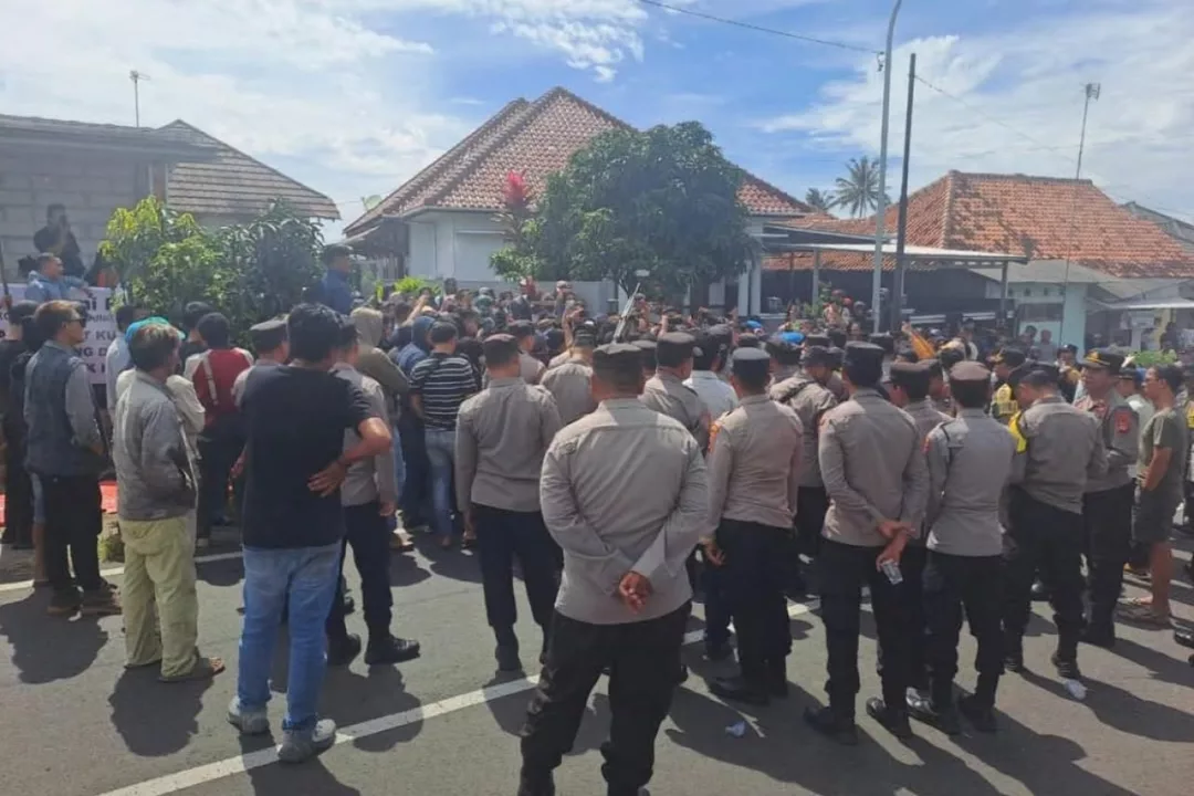Eksekusi Lahan di Awirarang Kabupaten Kuningan
