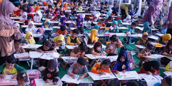Ratusan Anak TK Meriahkan Gebyar Prestasi di Ciplaz
