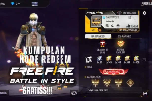 Gas tukarkan! Update kode redeem FF gratis untuk hari ini 9 April 2025