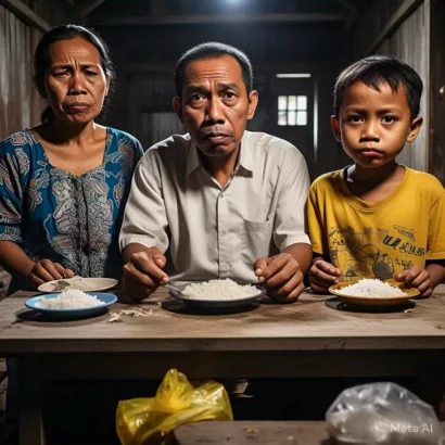 ILustrasi Rakyat Makin Terhimpit