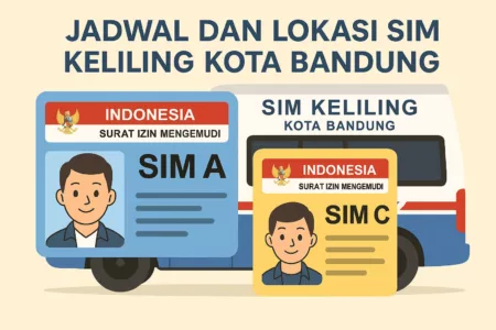 Info lokasi dan jadwal SIM keliling 15 Mei 2025 untuk Bandung dan sekitarnya