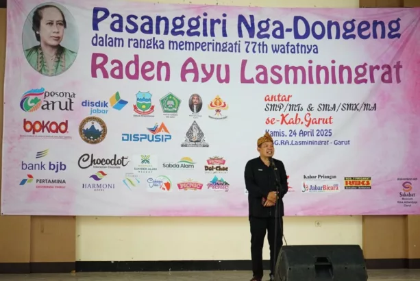 Dongeng Karya Lasminingrat Dihidupkan Lewat Pasanggiri Pelajar Garut