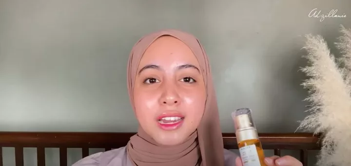 Adzillanie Izzati bagikan tips penggunaan retinol untuk pemula