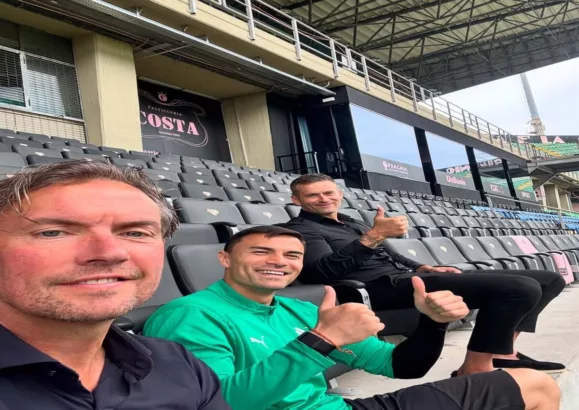 Emil Audero dikunjungi staf pelatih Timnas Indonesia di Palermo